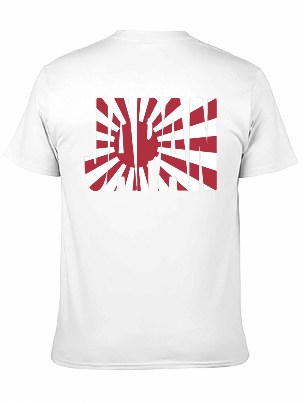Japan Flag Graphic Tee - Rising Sun Design T-Shirt