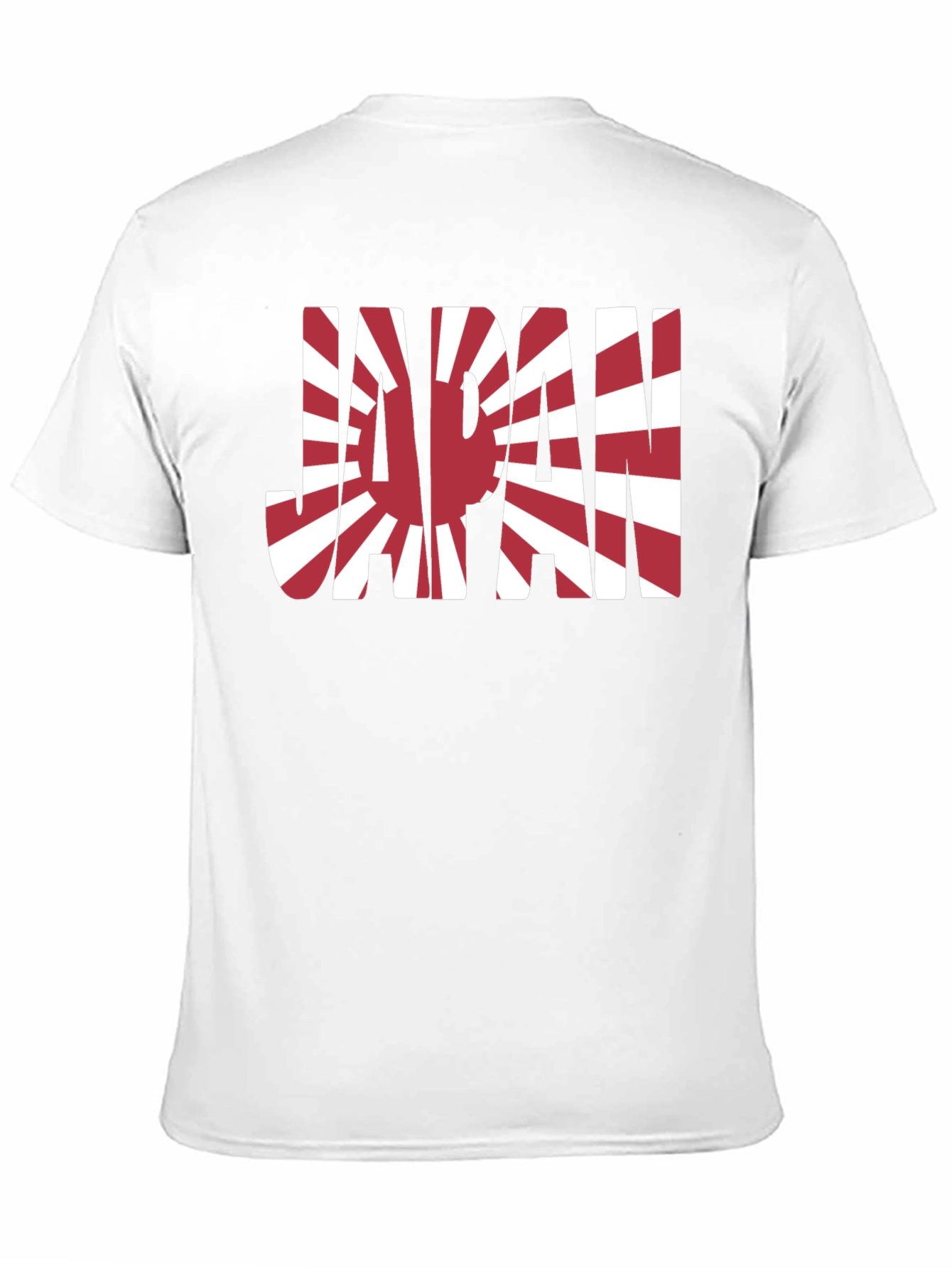 Japan Flag Graphic Tee - Rising Sun Design T-Shirt