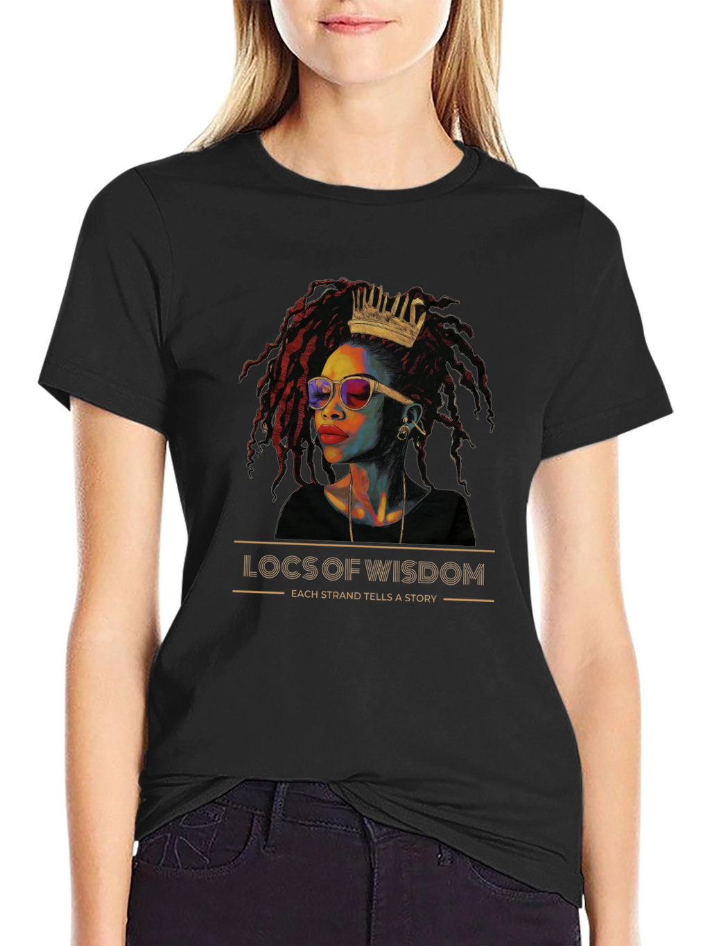 Locs of Wisdom Graphic T-Shirt - Unisex