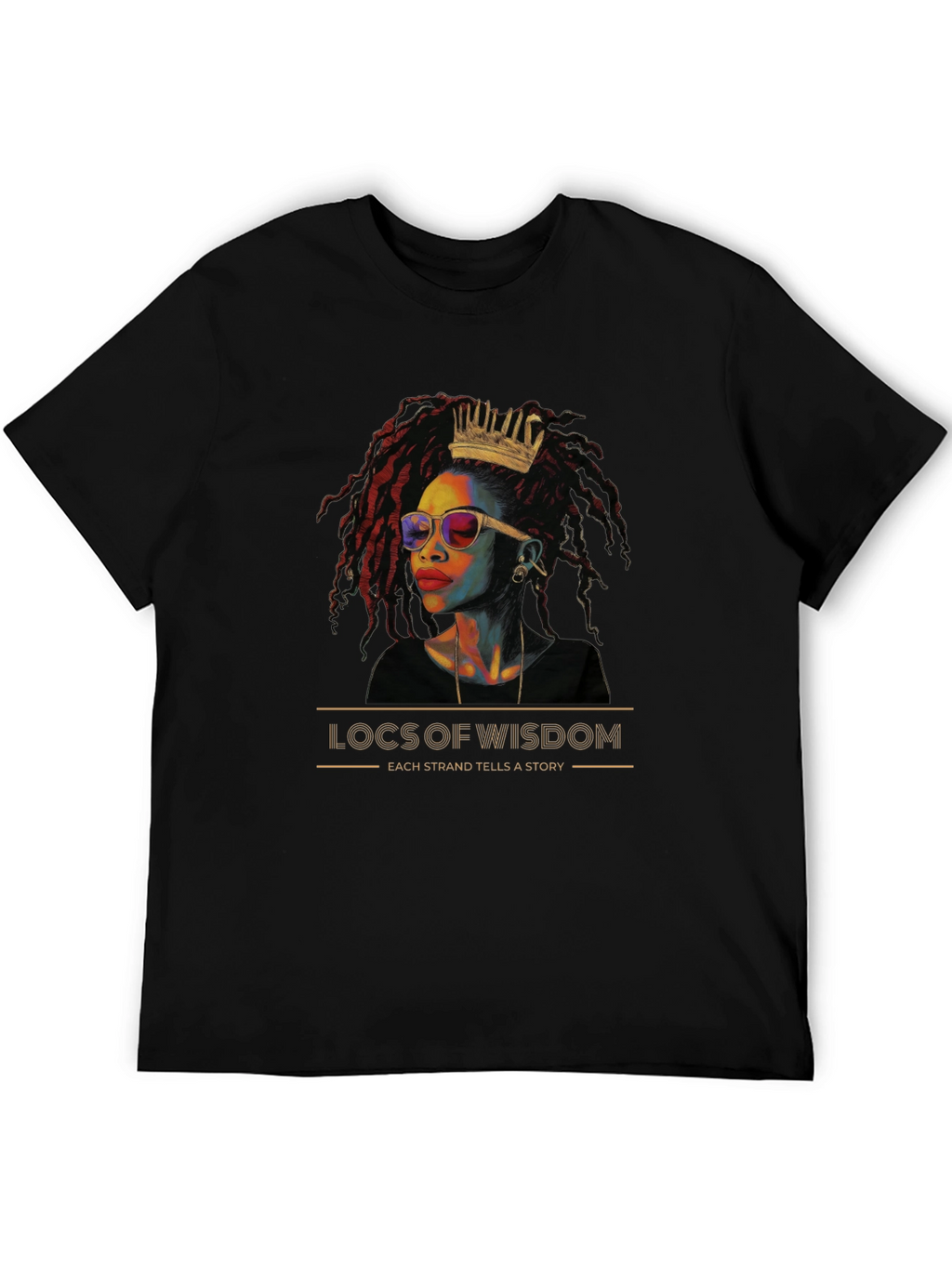 Locs of Wisdom Graphic T-Shirt - Unisex