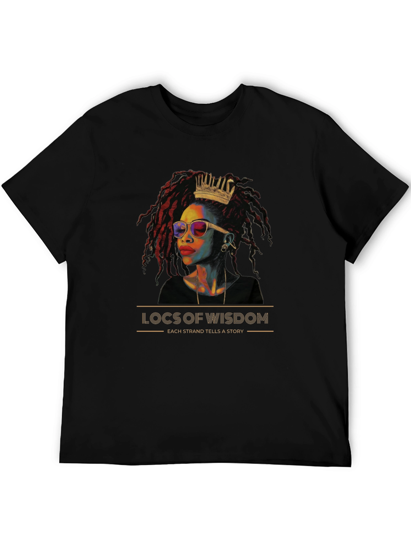 Locs of Wisdom Graphic T-Shirt - Unisex