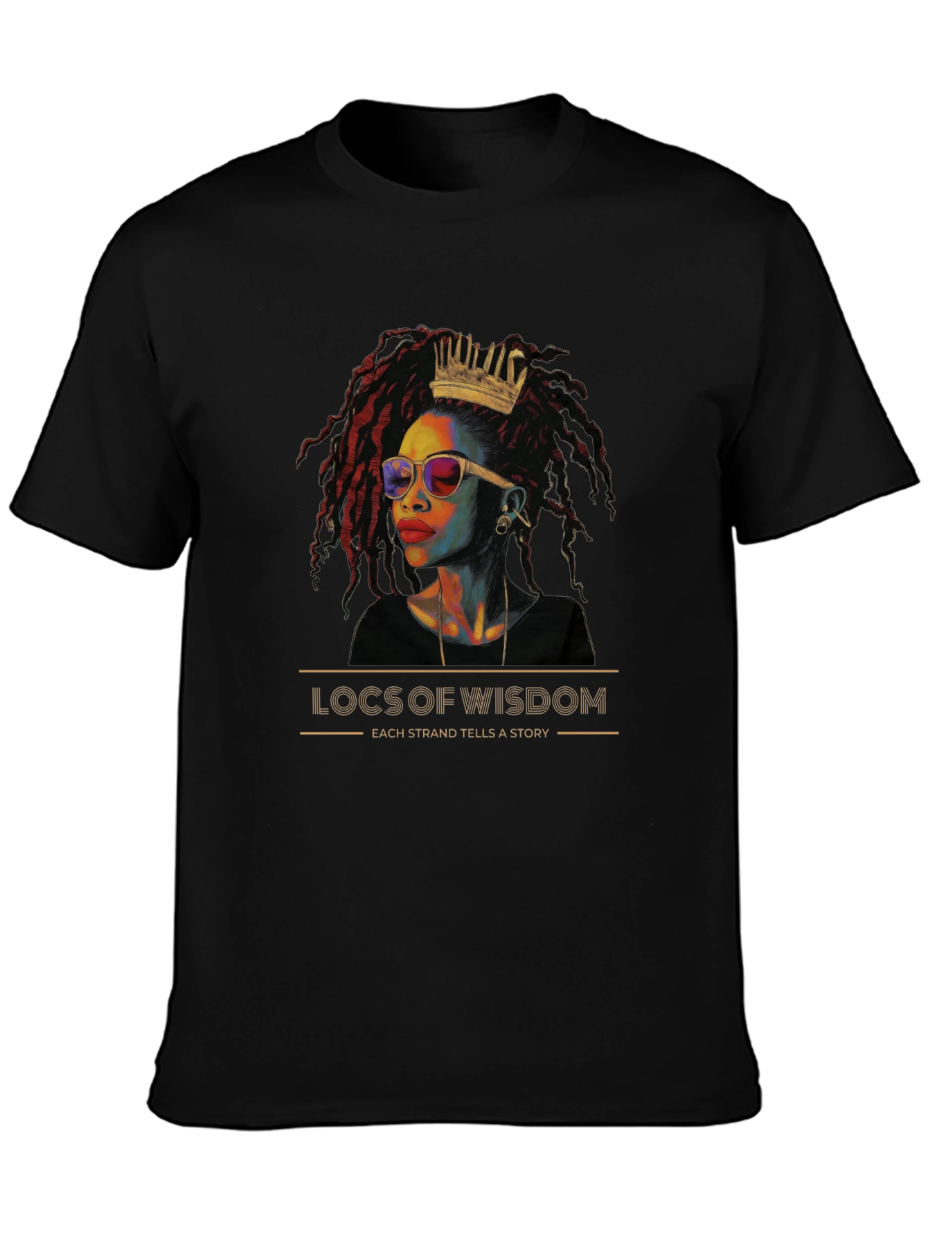 Locs of Wisdom Graphic T-Shirt - Unisex