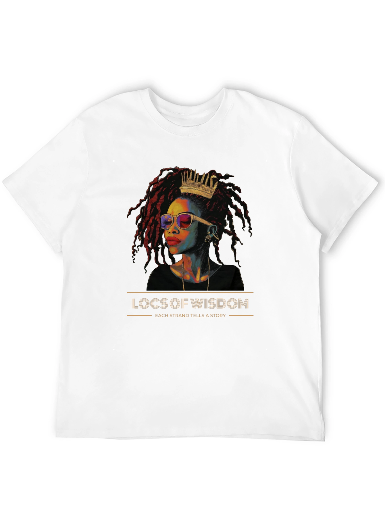 Locs of Wisdom Graphic T-Shirt - Unisex
