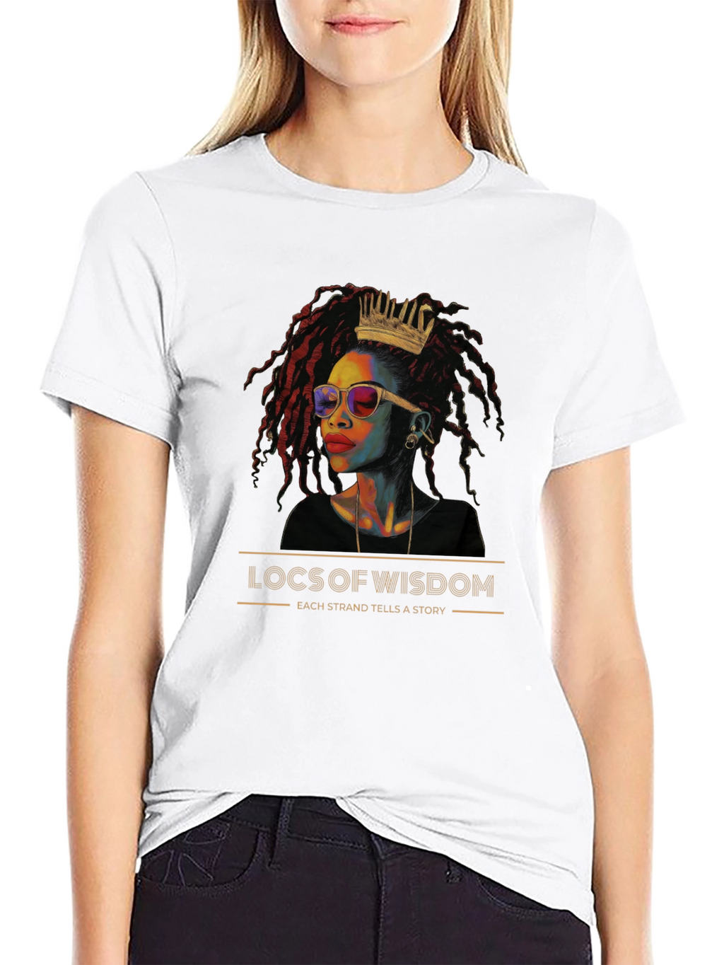 Locs of Wisdom Graphic T-Shirt - Unisex