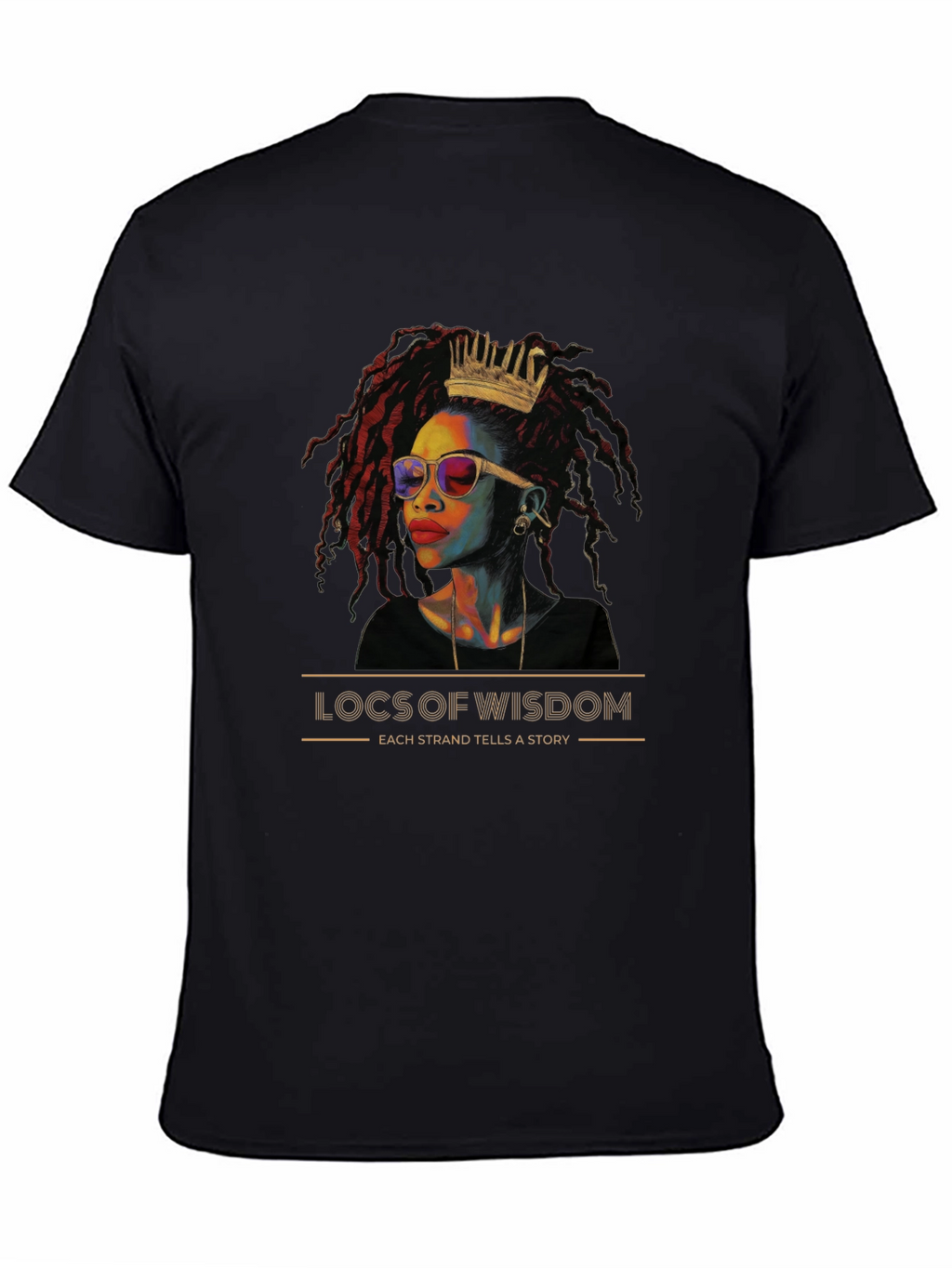 Locs of Wisdom Graphic T-Shirt - Unisex