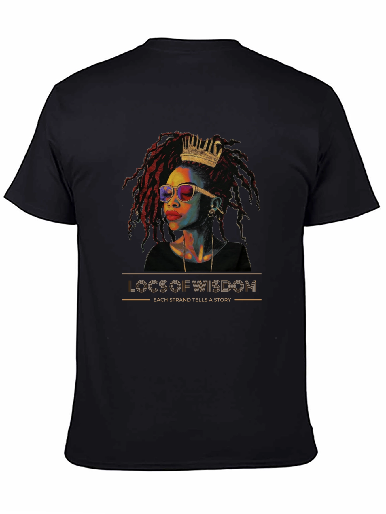 Locs of Wisdom Graphic T-Shirt - Unisex