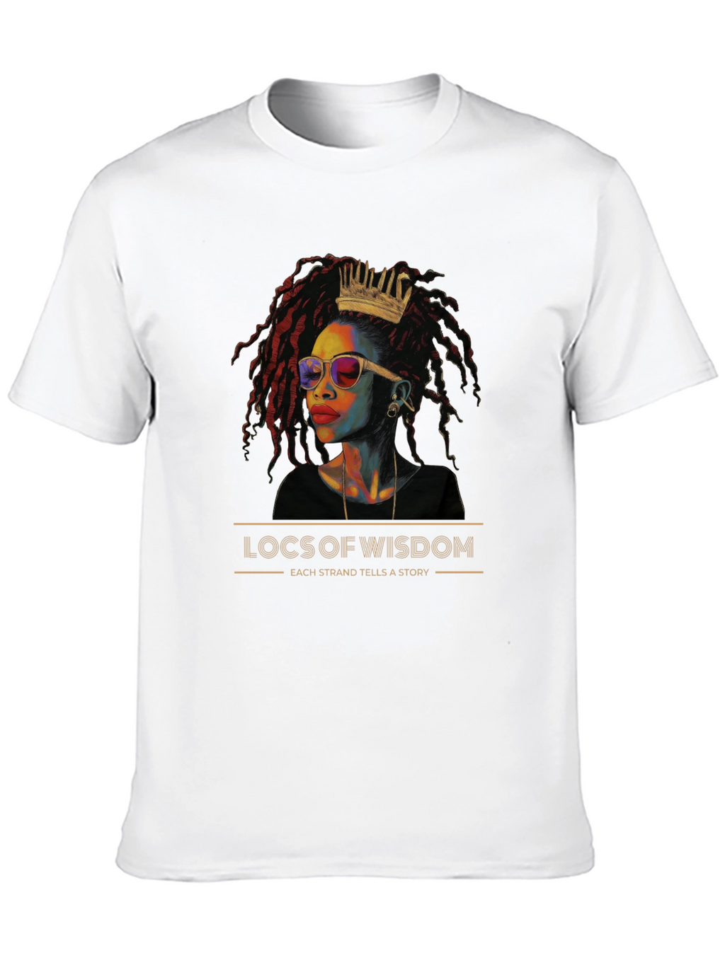 Locs of Wisdom Graphic T-Shirt - Unisex