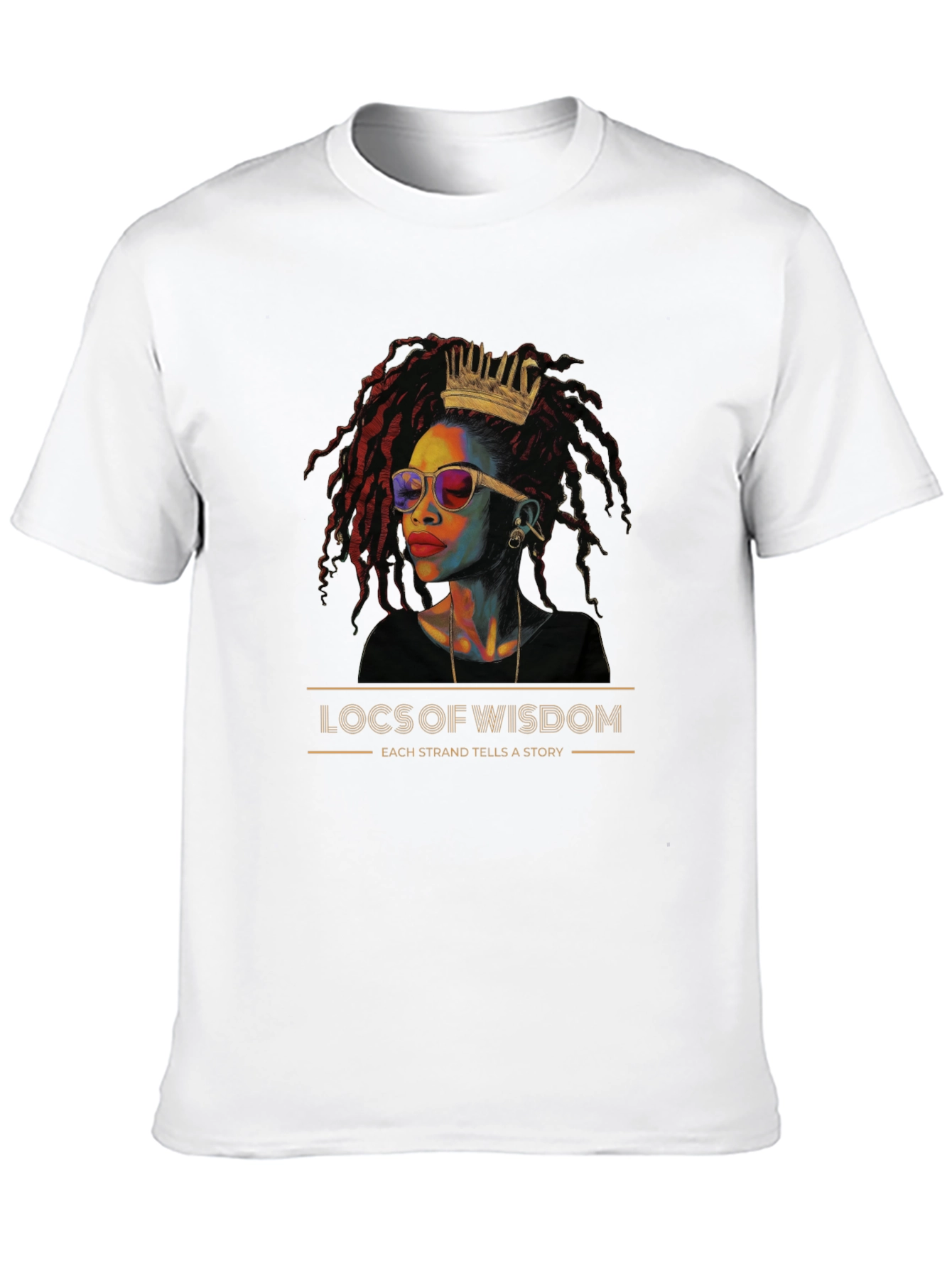 Locs of Wisdom Graphic T-Shirt - Unisex