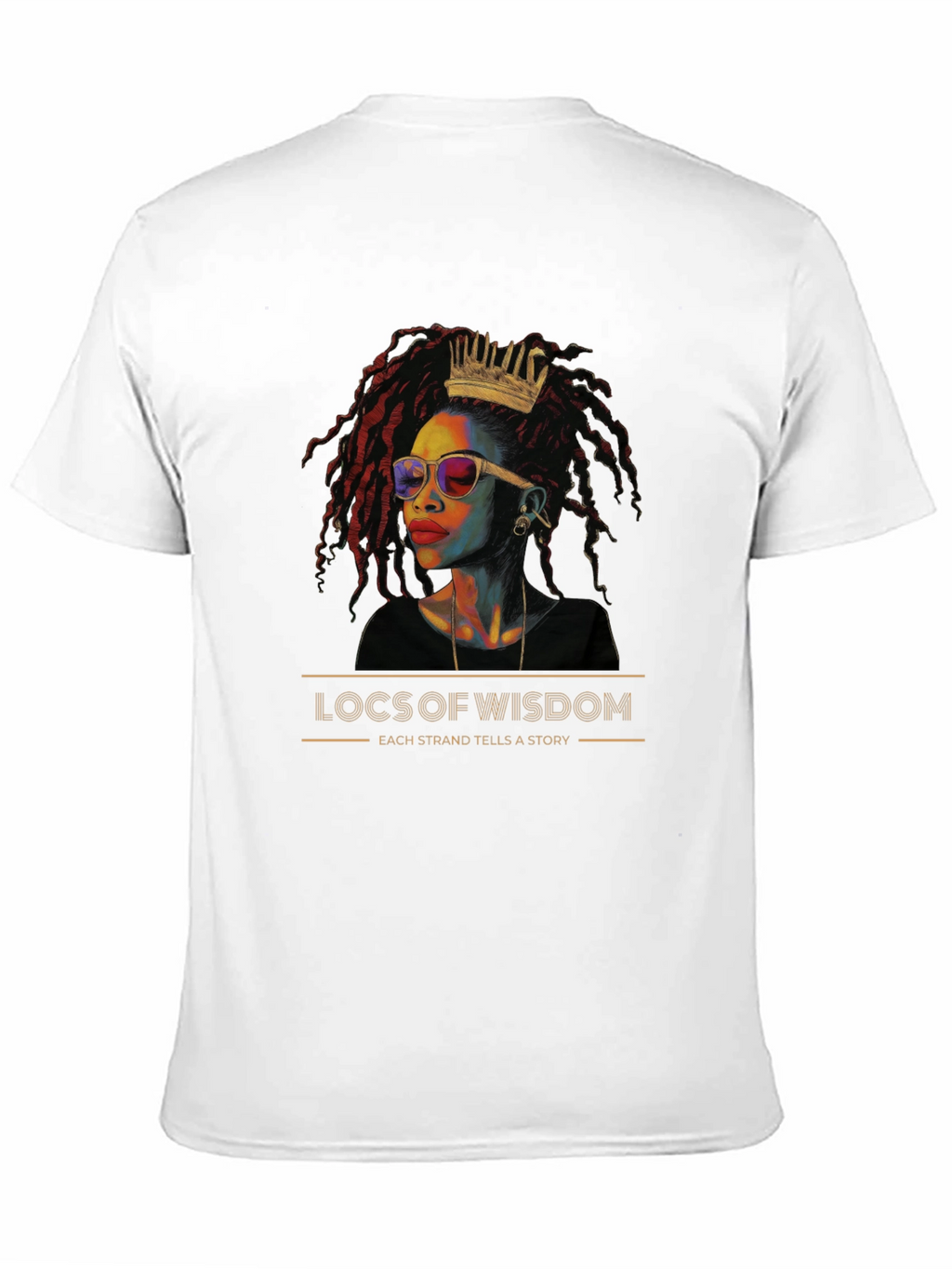 Locs of Wisdom Graphic T-Shirt - Unisex
