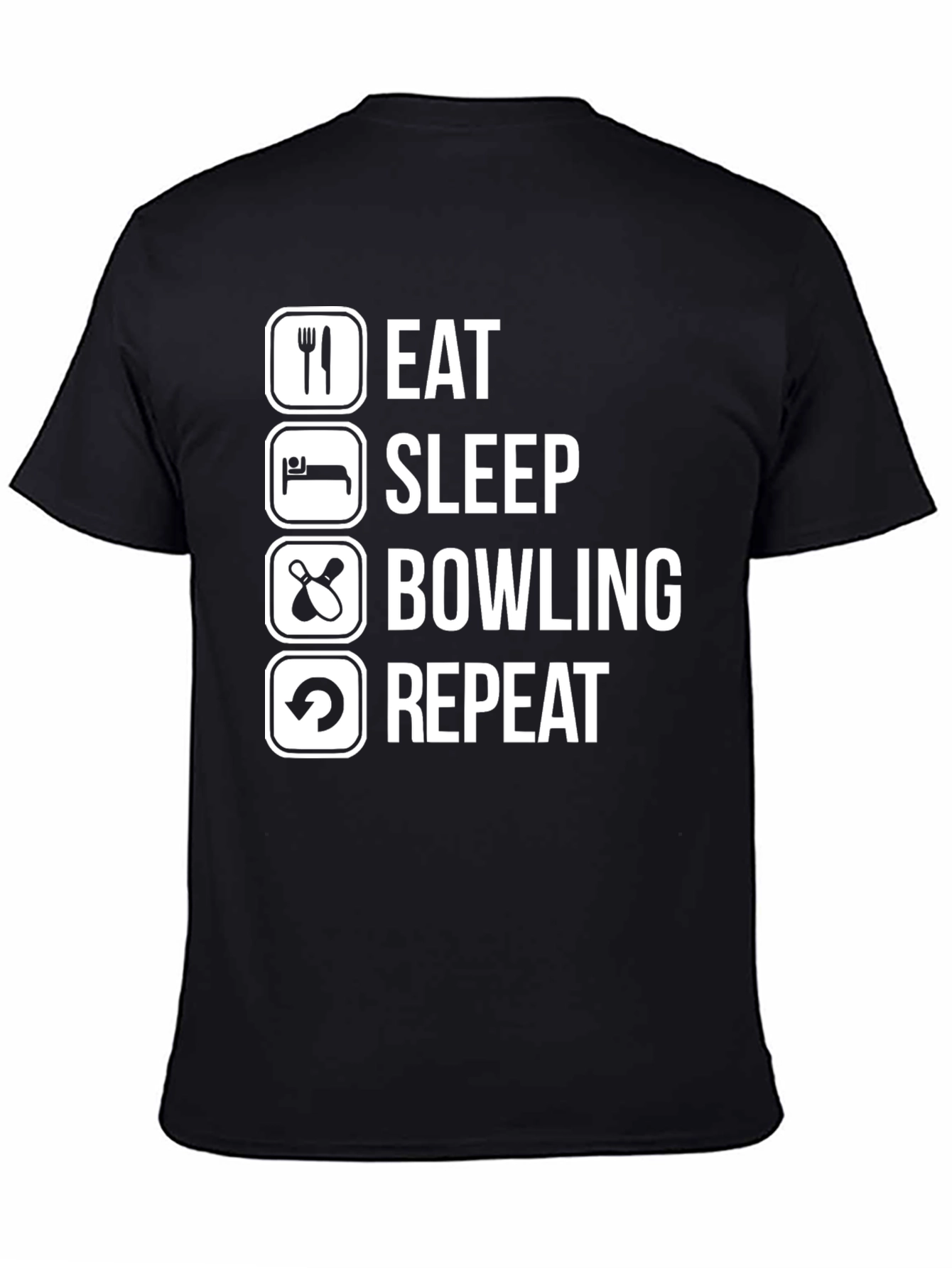 Eat Sleep Bowling Repeat T-Shirt