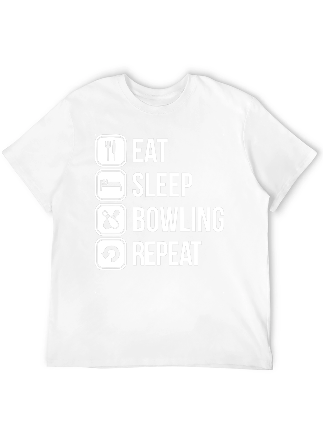 Eat Sleep Bowling Repeat T-Shirt
