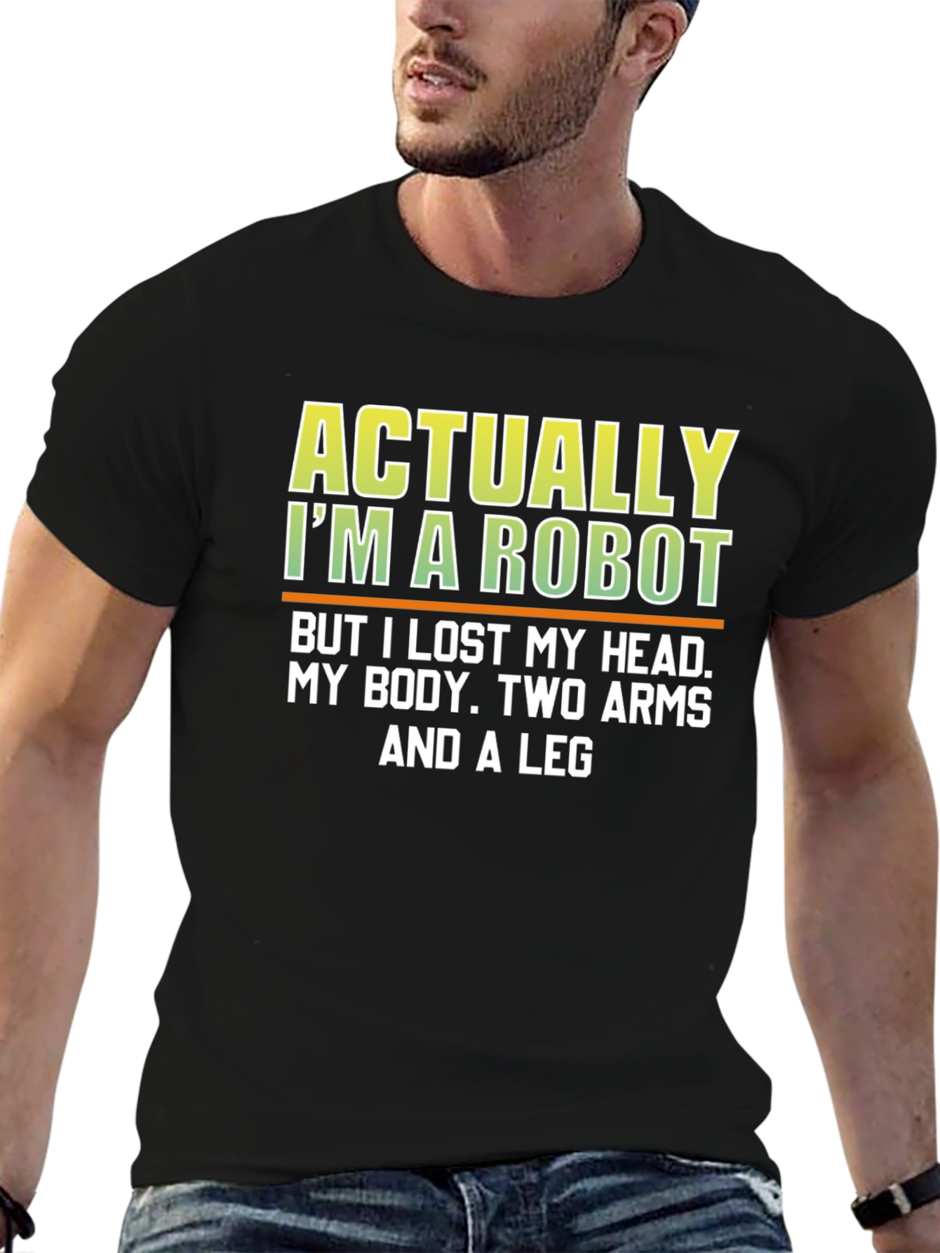 Funny Robot Humor T-Shirt