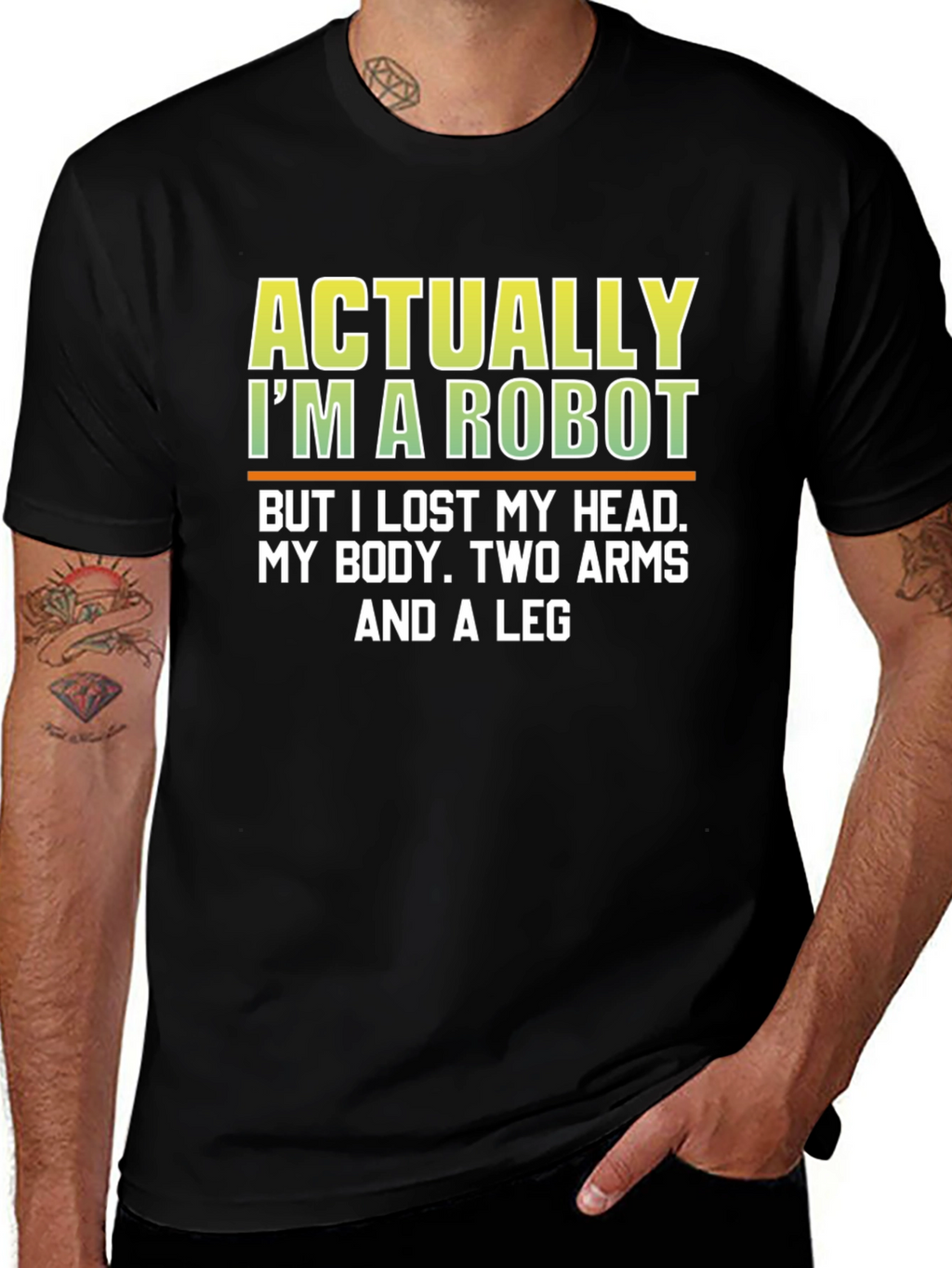 Funny Robot Humor T-Shirt