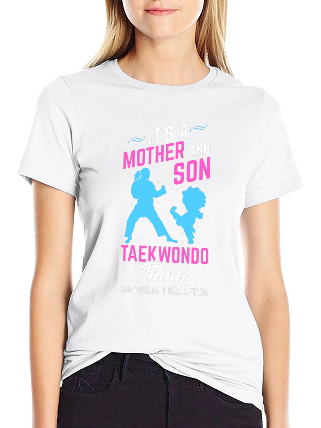 Taekwondo Mother and Son T-Shirt