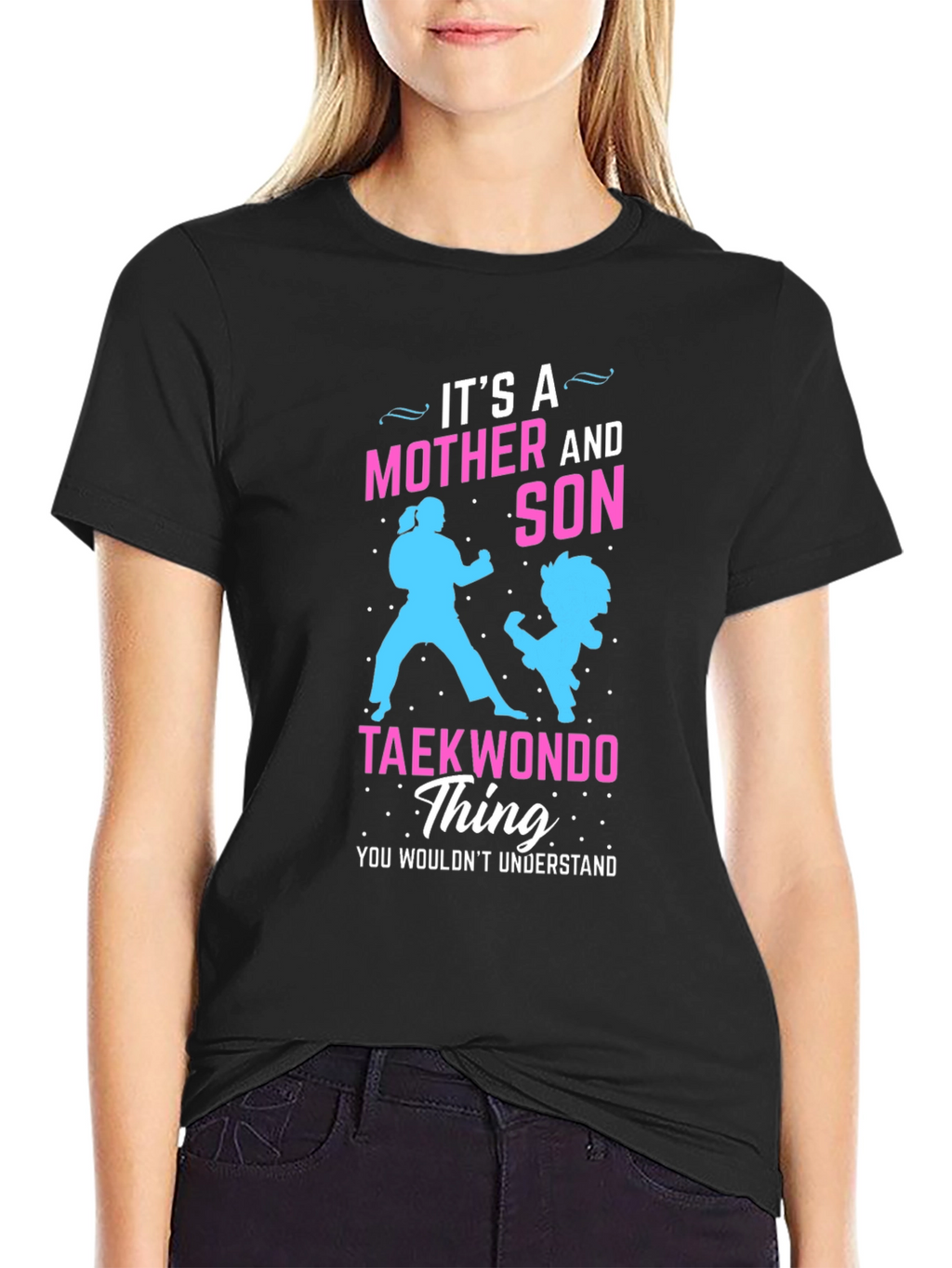 Taekwondo Mother and Son T-Shirt