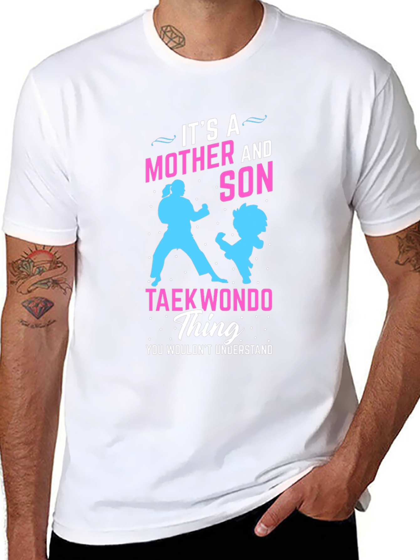 Taekwondo Mother and Son T-Shirt