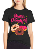 Queen of Donuts Graphic Tee