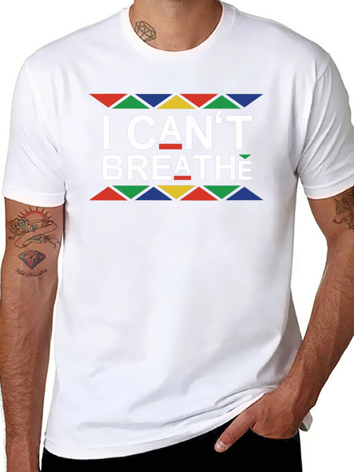 I Cant Breathe Graphic Tee - Black Lives Matter