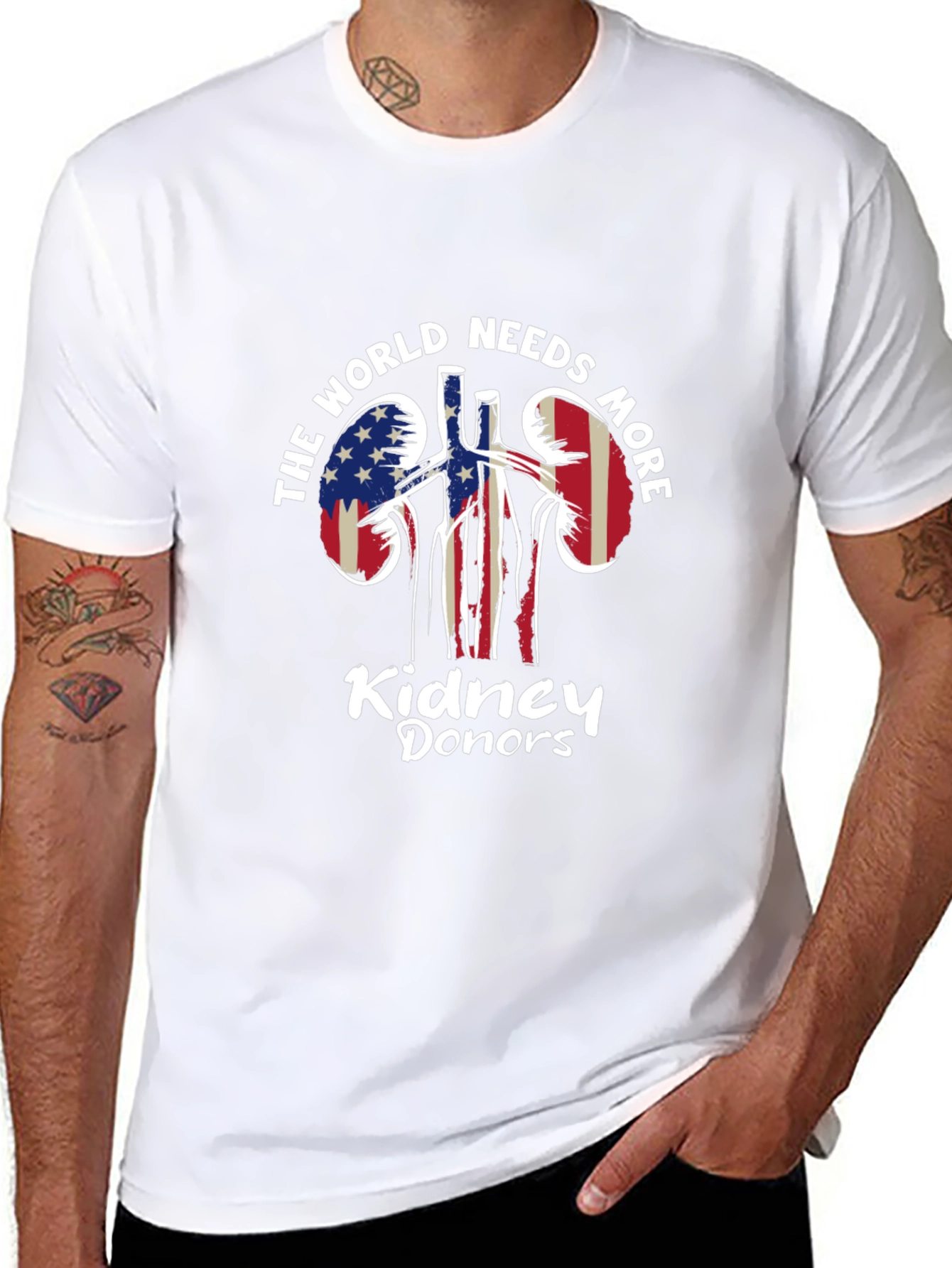 Kidney Donor Awareness Graphic T-Shirt