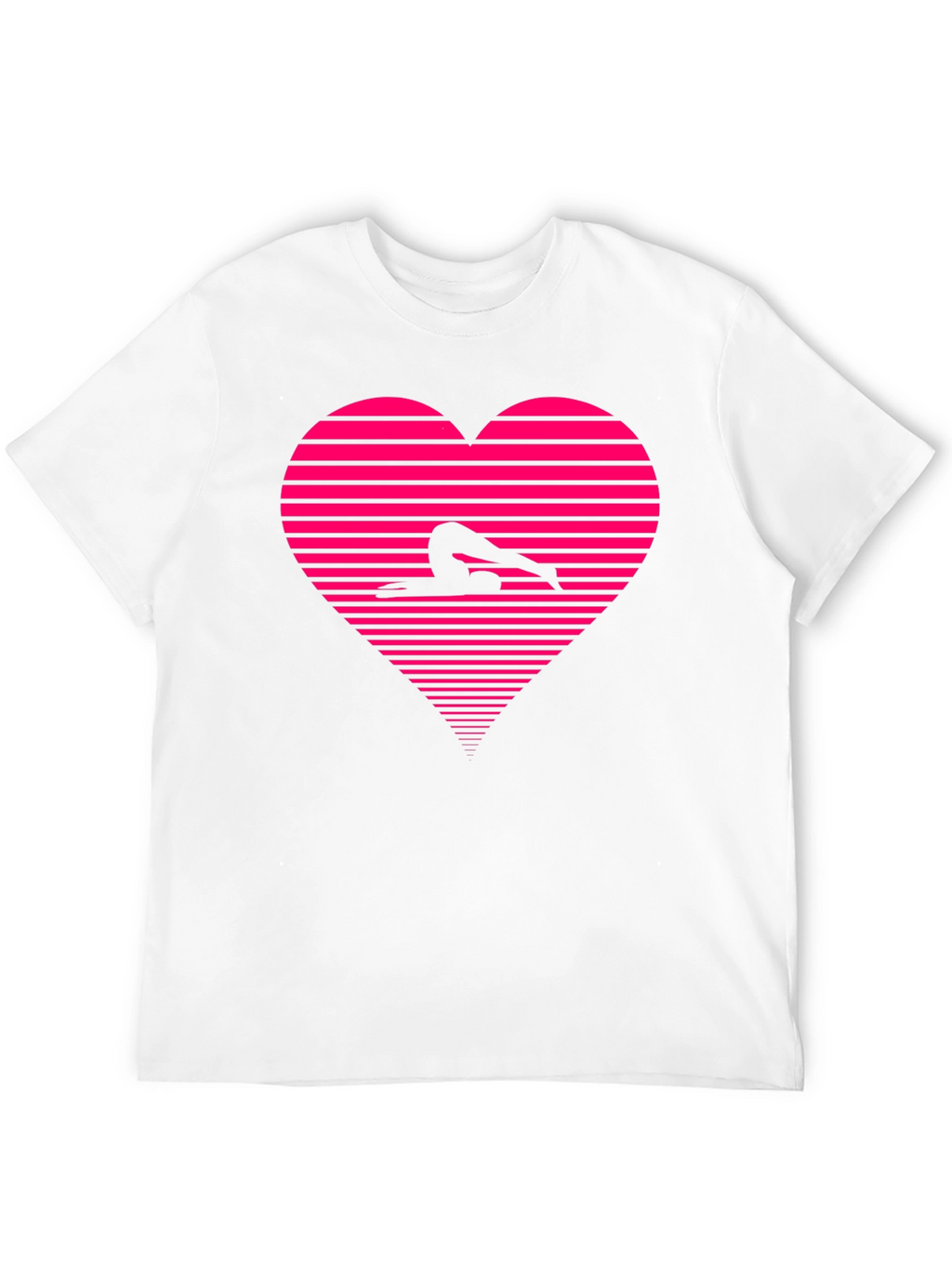 Yoga Heartbeat T-Shirt - Black