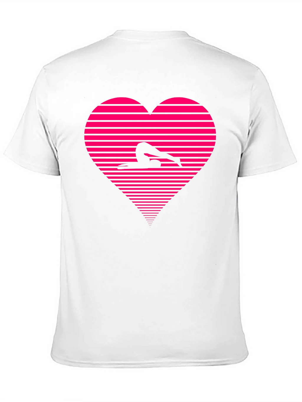 Yoga Heartbeat T-Shirt - Black