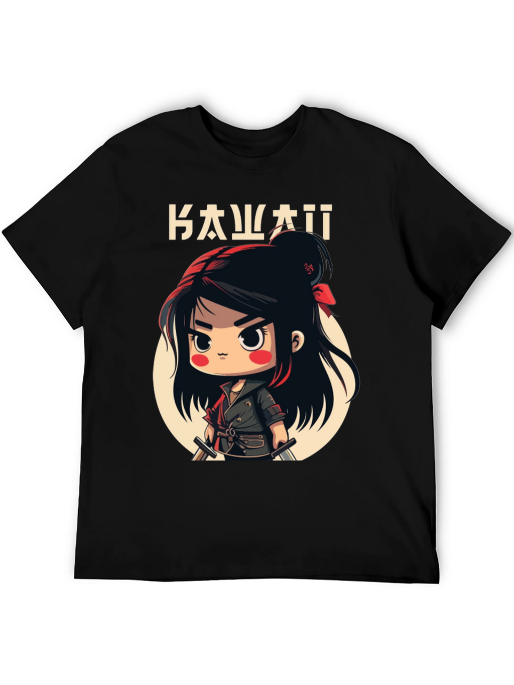 Kawaii Manga Warrior T-Shirt