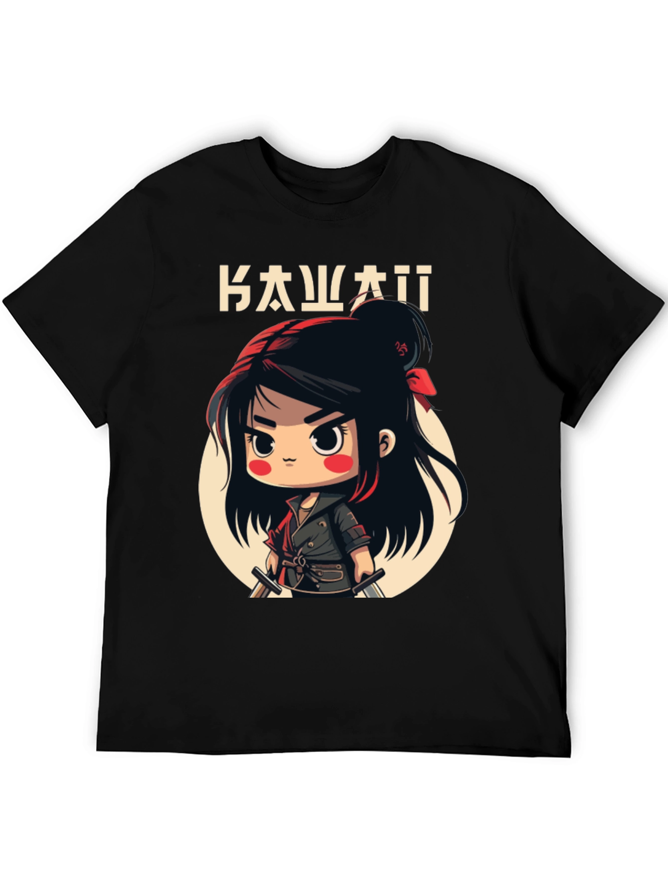 Kawaii Manga Warrior T-Shirt