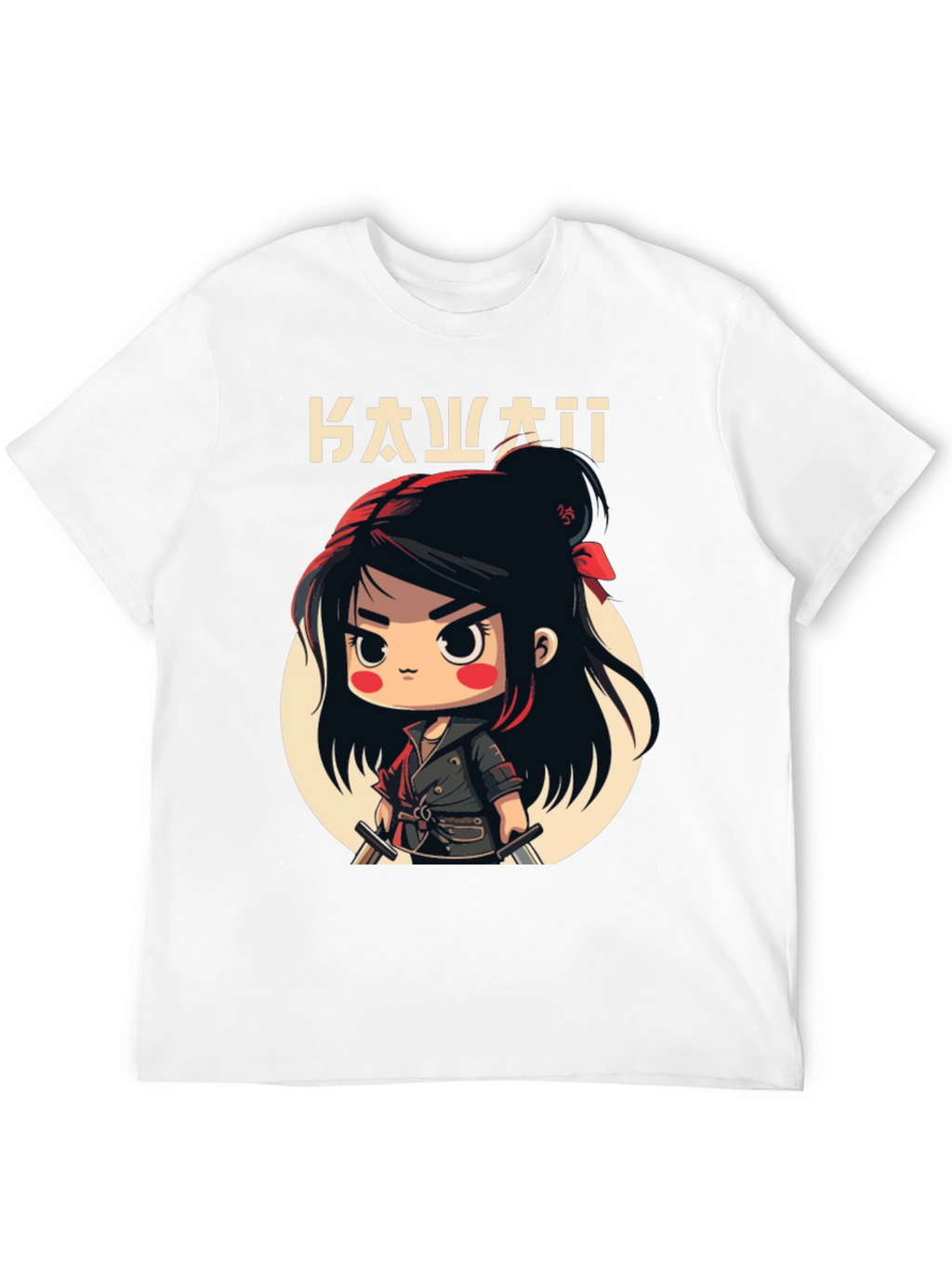 Kawaii Manga Warrior T-Shirt