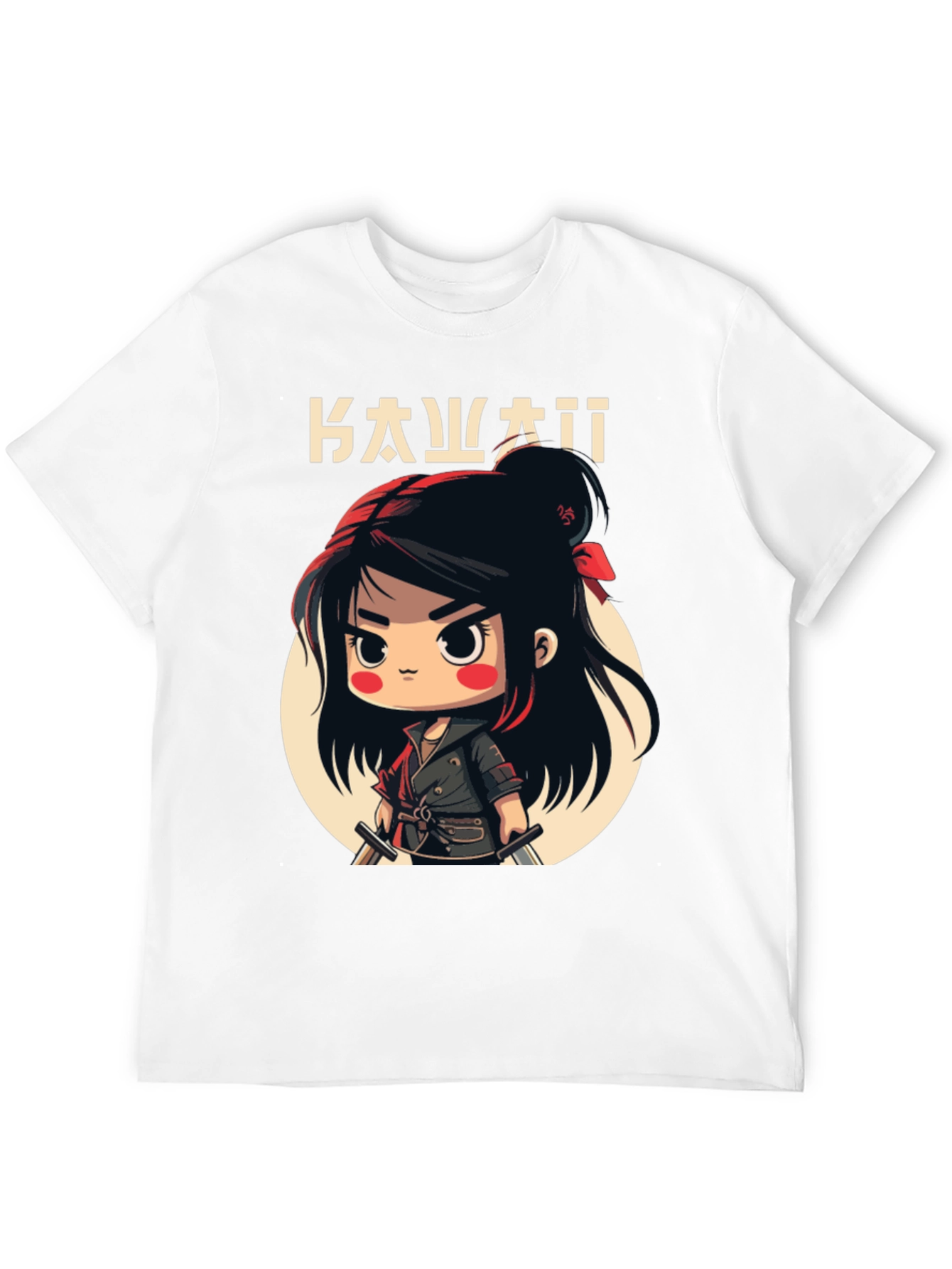 Kawaii Manga Warrior T-Shirt
