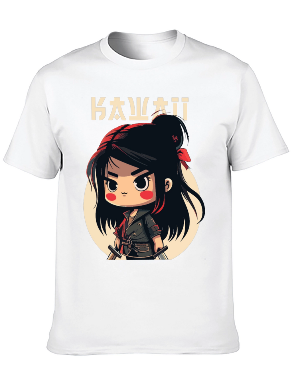 Kawaii Manga Warrior T-Shirt