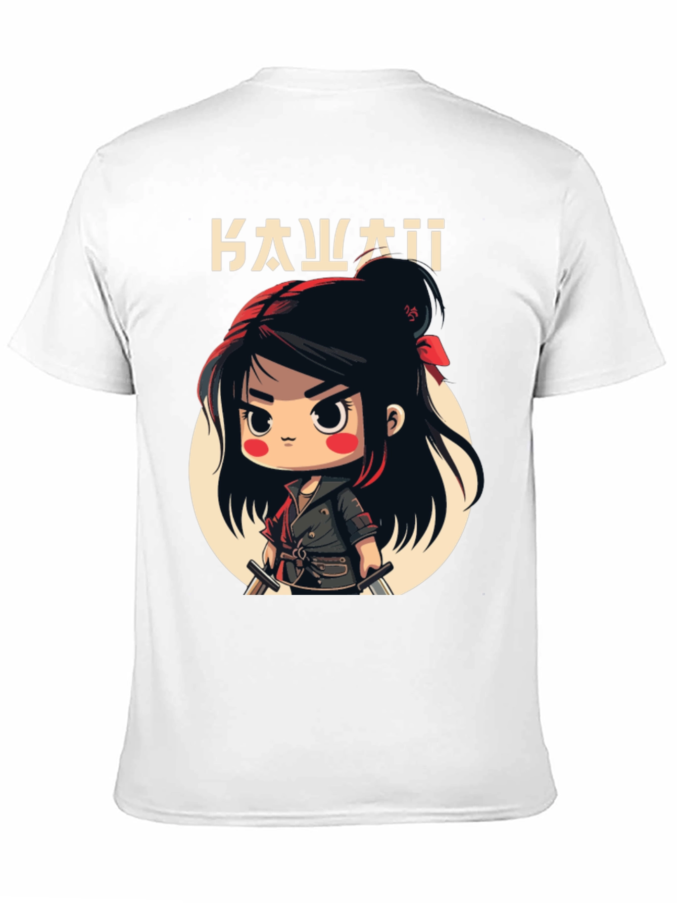 Kawaii Manga Warrior T-Shirt
