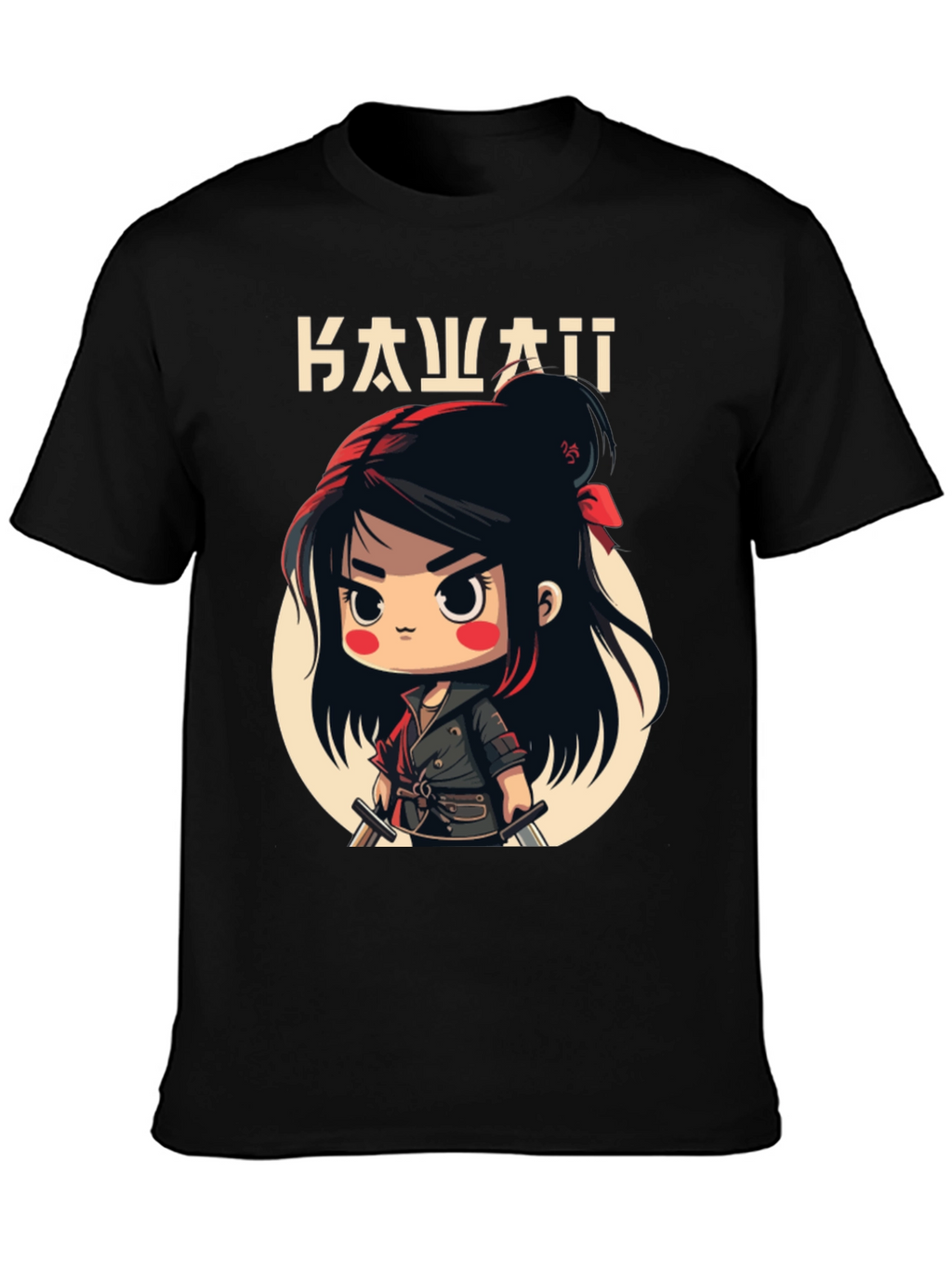 Kawaii Manga Warrior T-Shirt