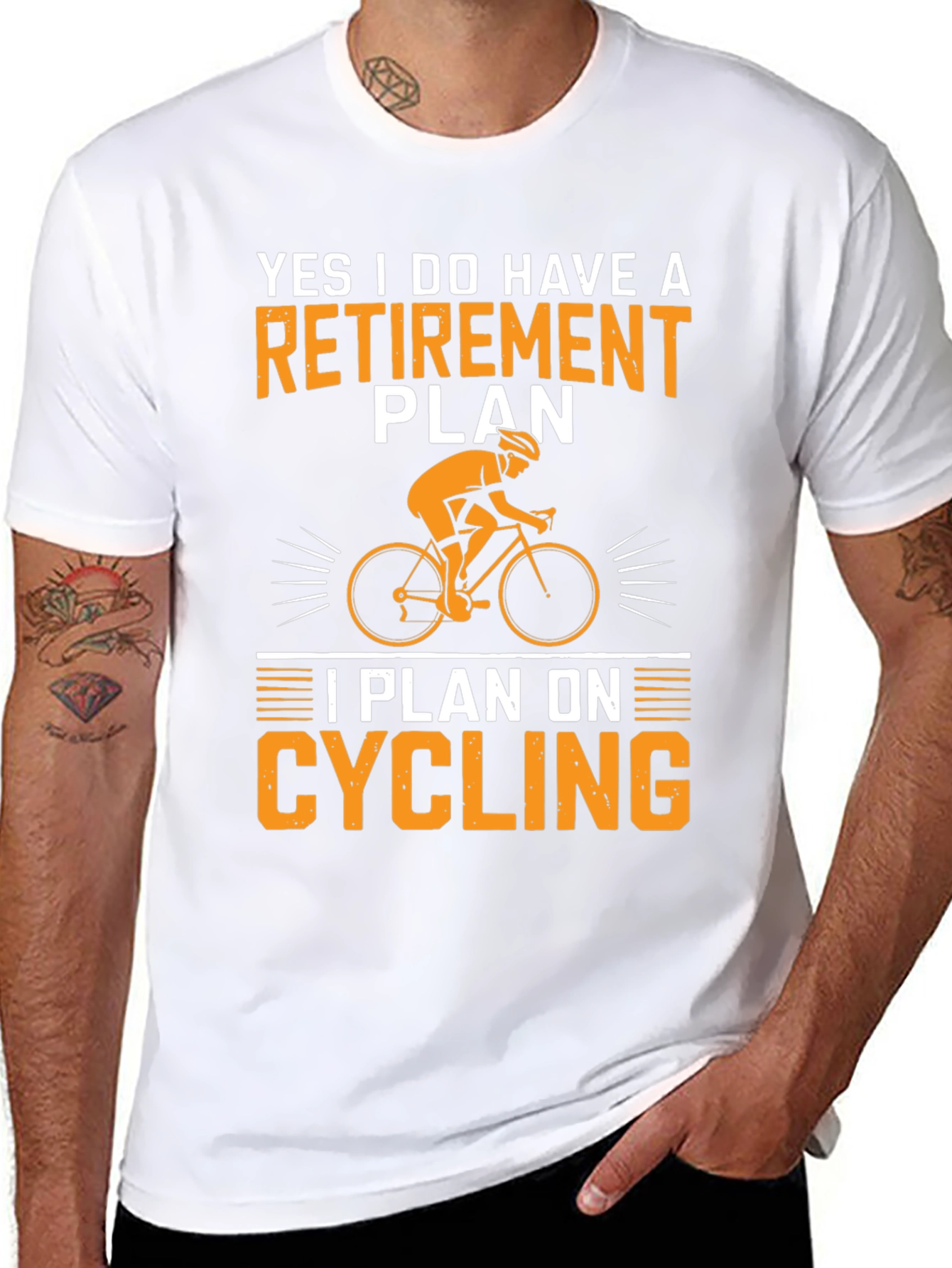Retirement Plan Cycling T-Shirt