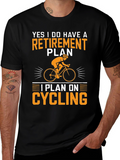 Retirement Plan Cycling T-Shirt