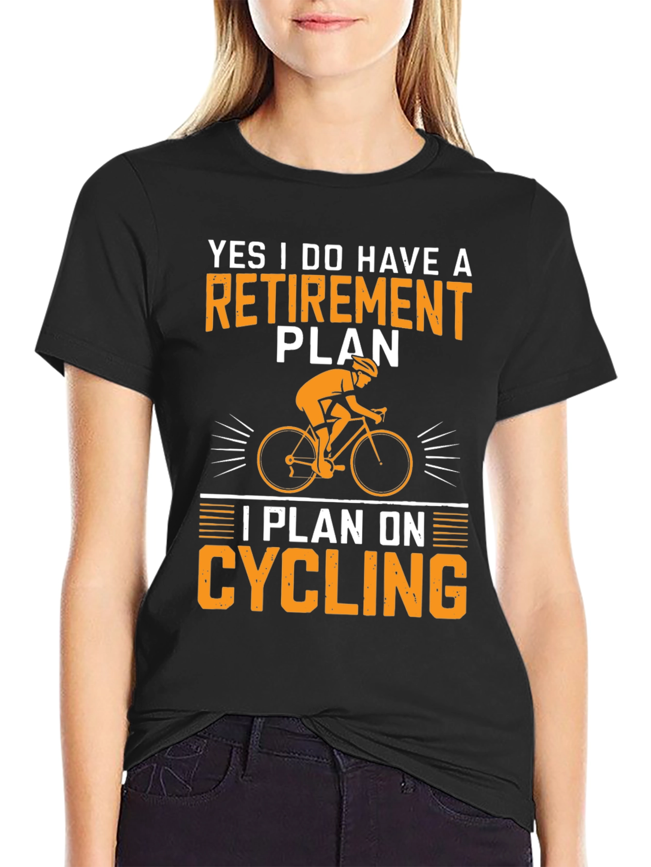 Retirement Plan Cycling T-Shirt