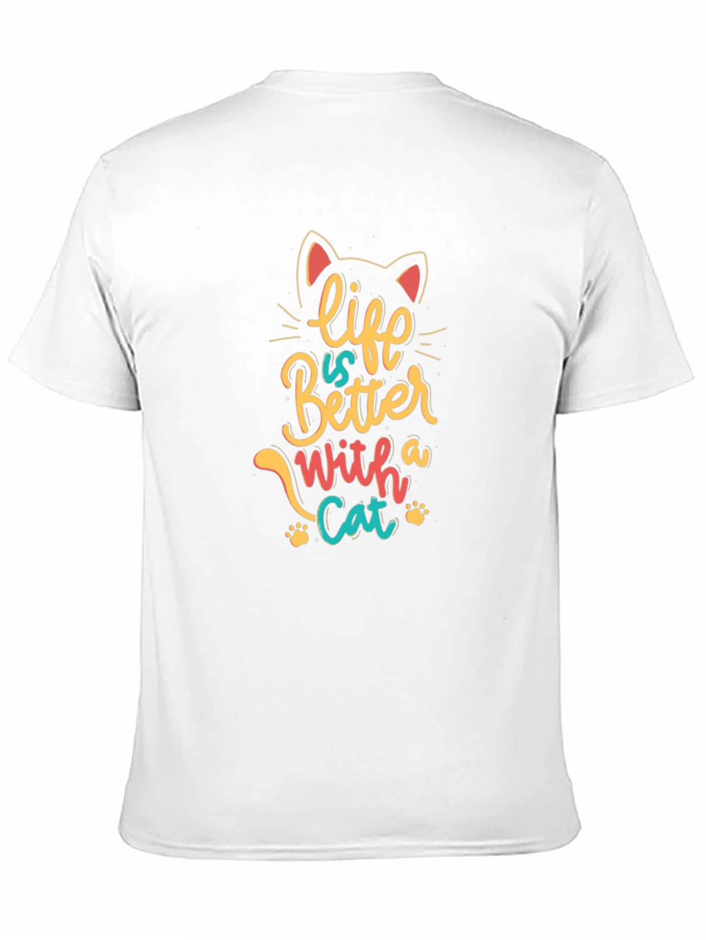Life is Better with a Cat Graphic Tee