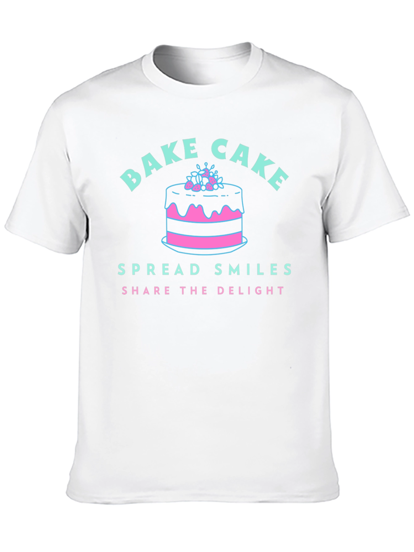 Bake Cake T-Shirt - Spread Smiles