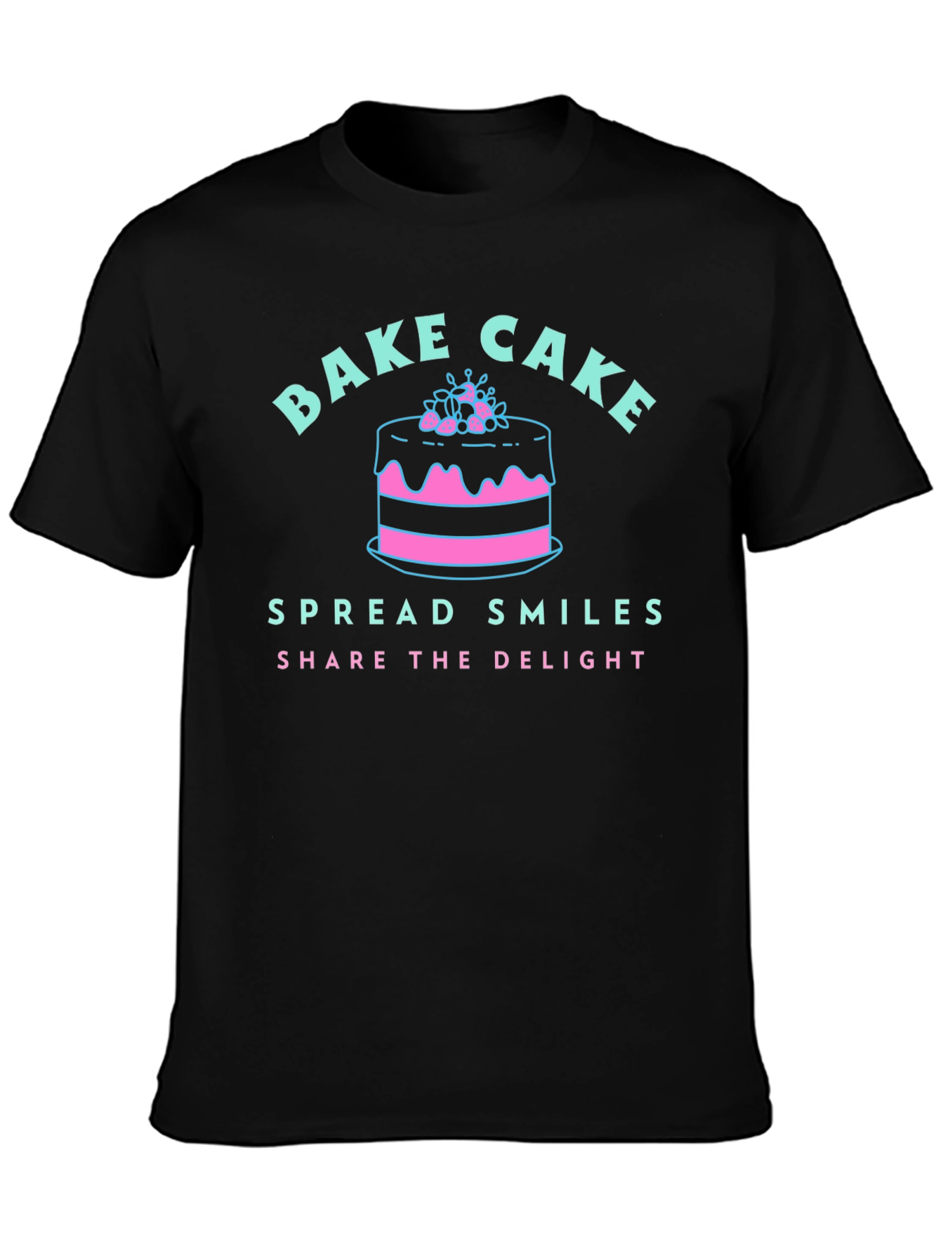 Bake Cake T-Shirt - Spread Smiles
