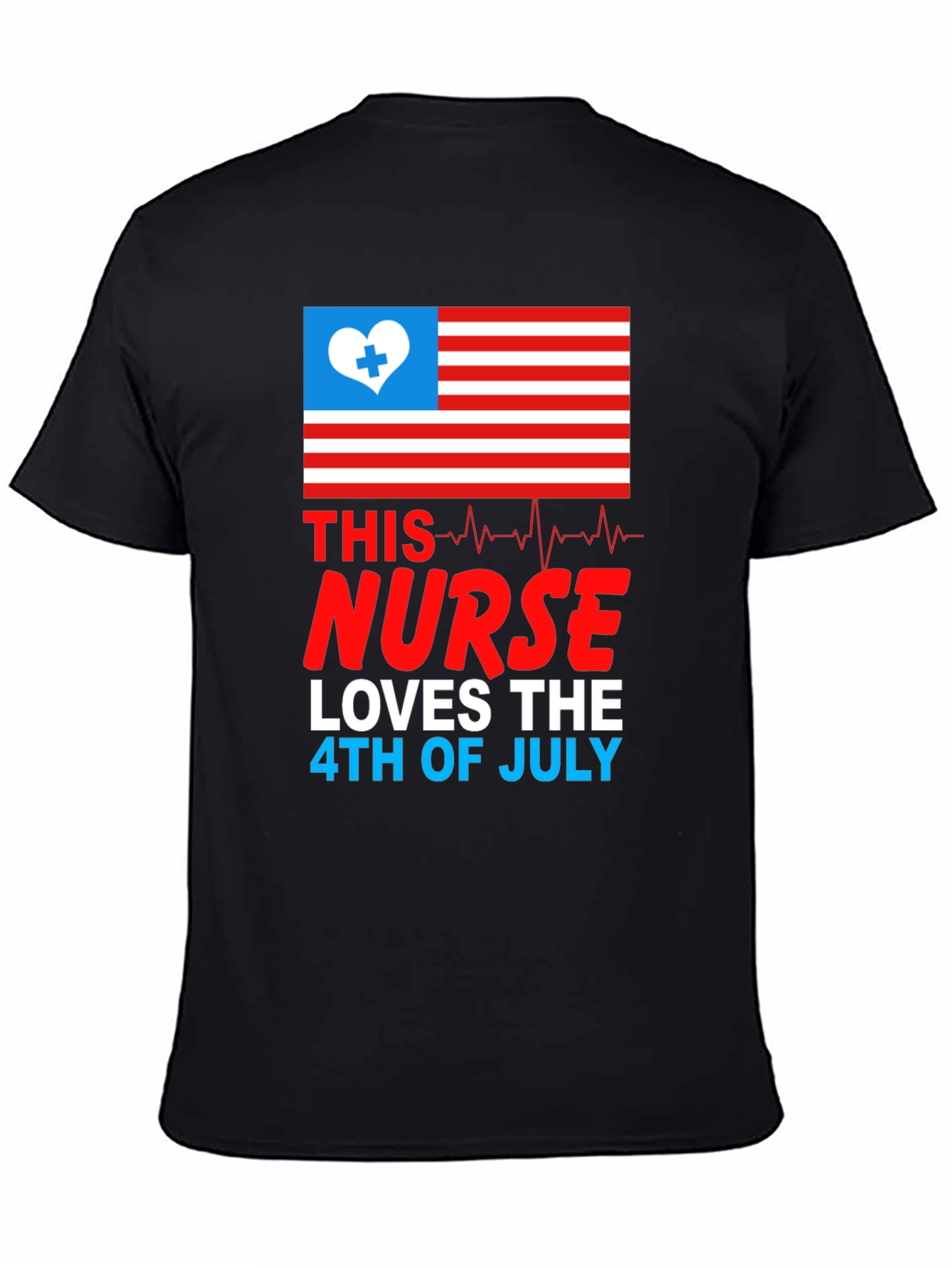 Nurse 4th of July Patriotic T-Shirt
