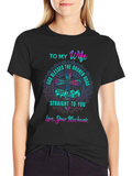 To My Wife Mechanic Love T-Shirt