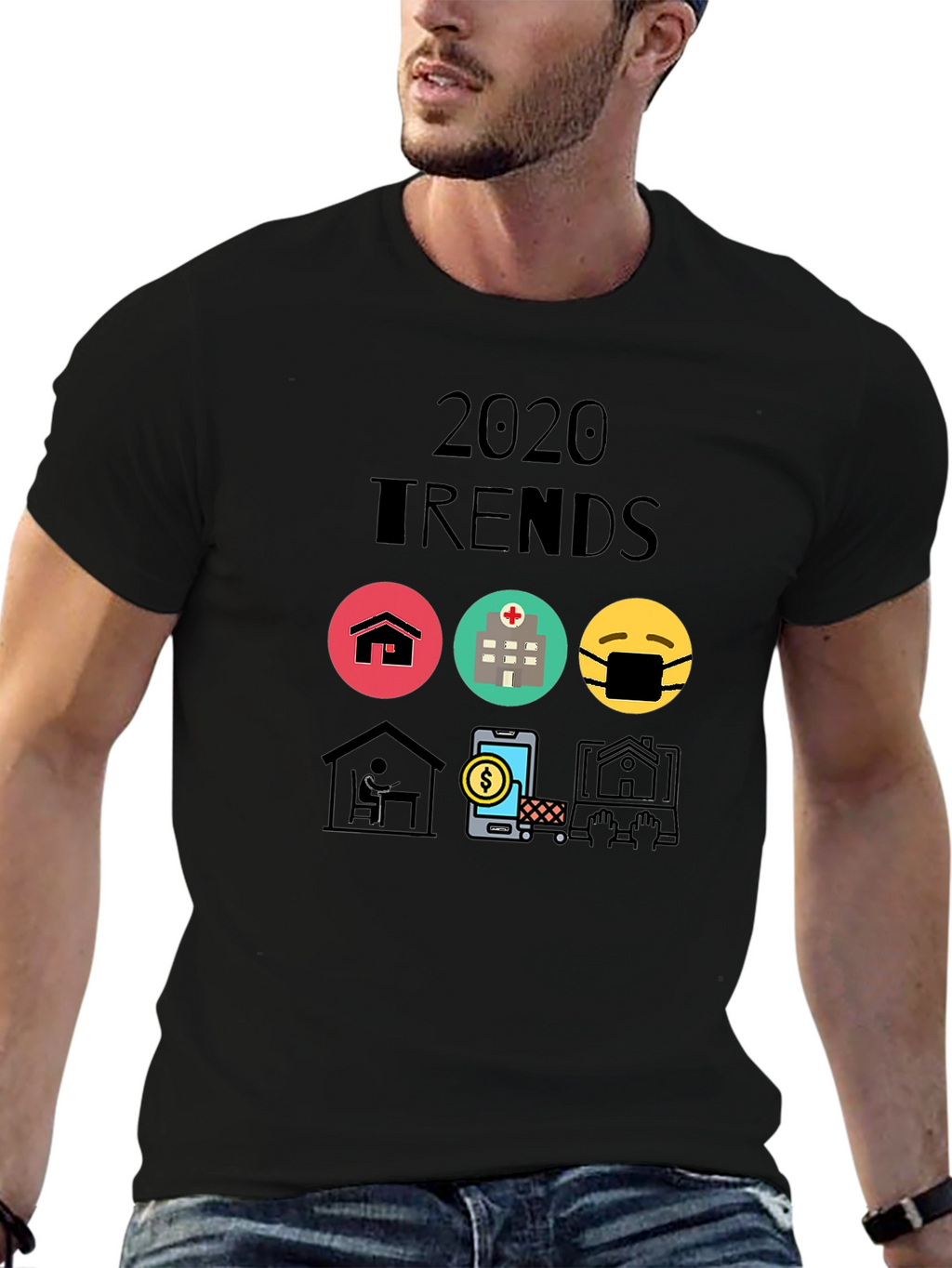2020 Trends Graphic Tee - Trendy and Unique