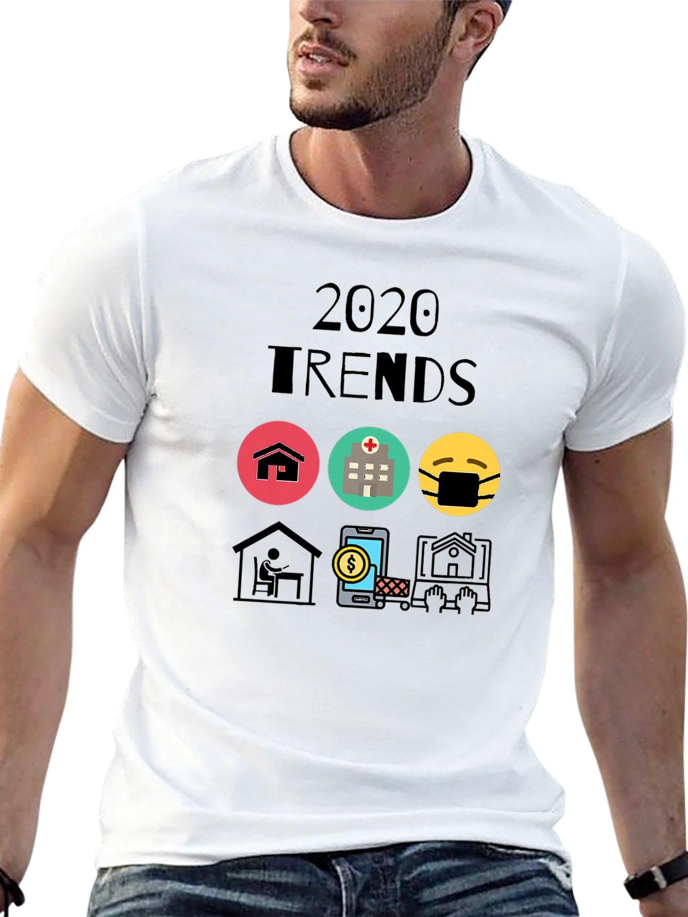 2020 Trends Graphic Tee - Trendy and Unique