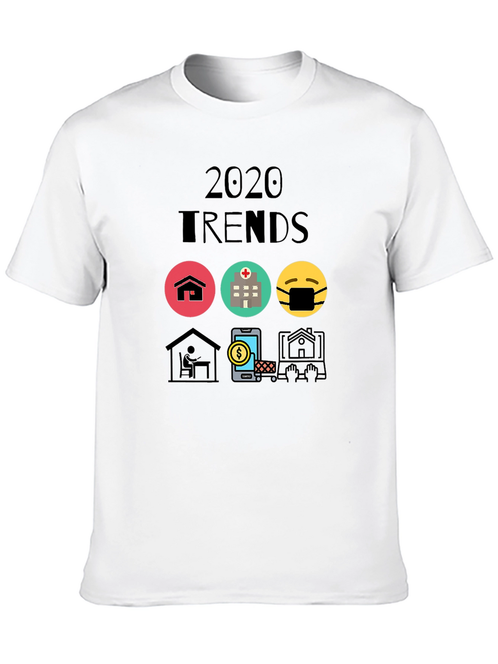 2020 Trends Graphic Tee - Trendy and Unique