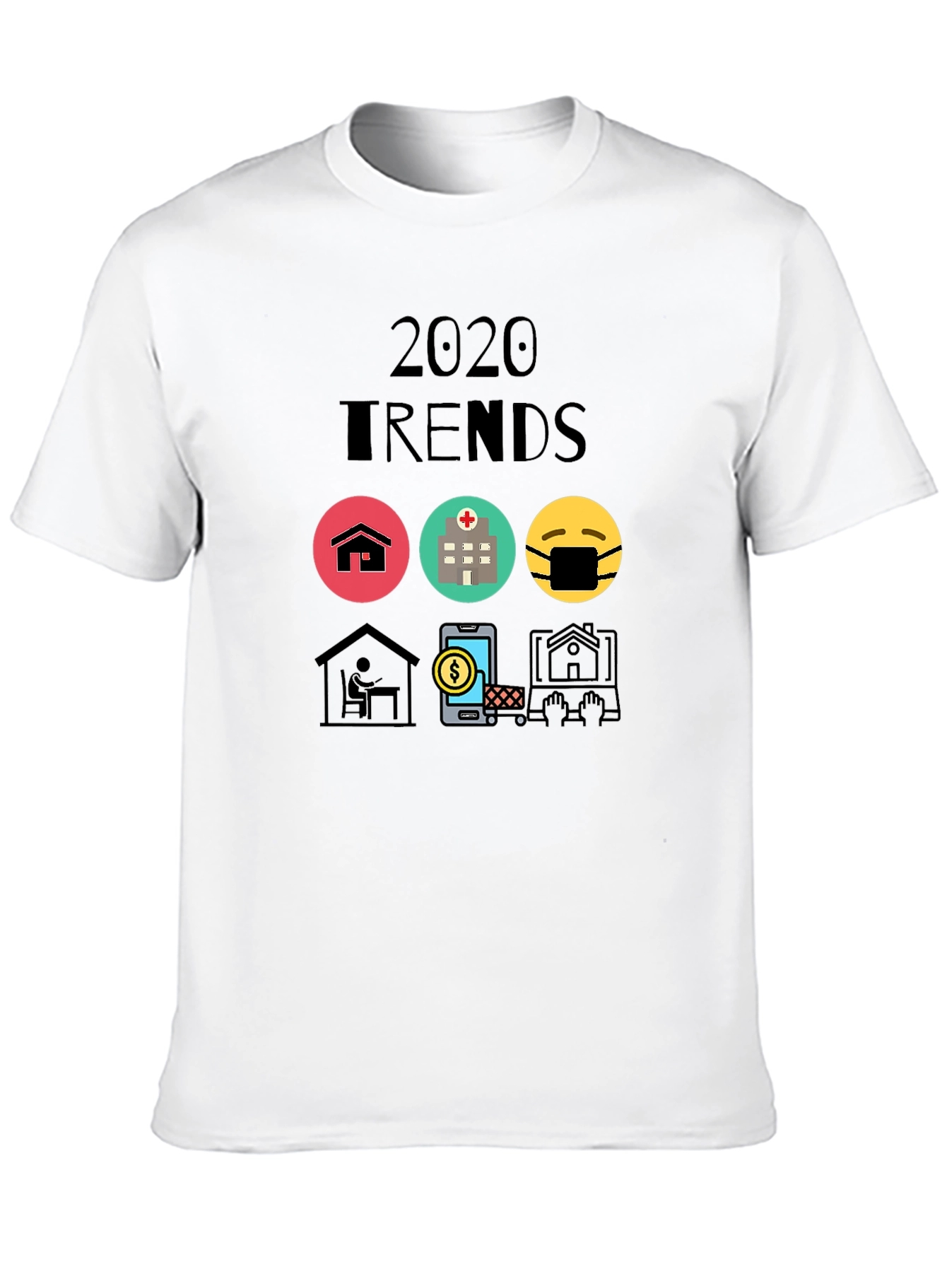 2020 Trends Graphic Tee - Trendy and Unique