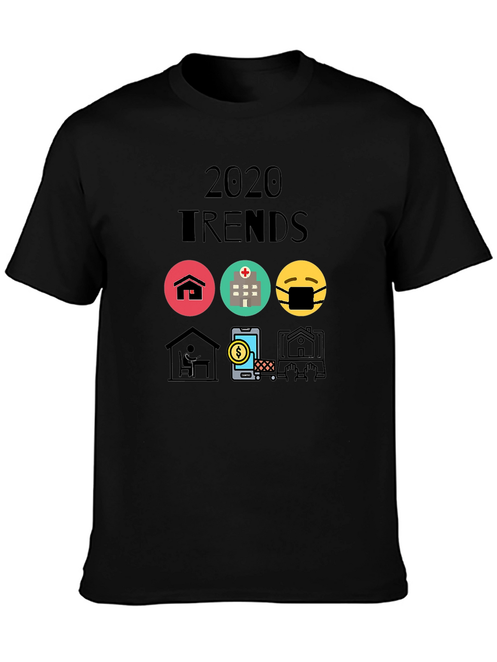 2020 Trends Graphic Tee - Trendy and Unique