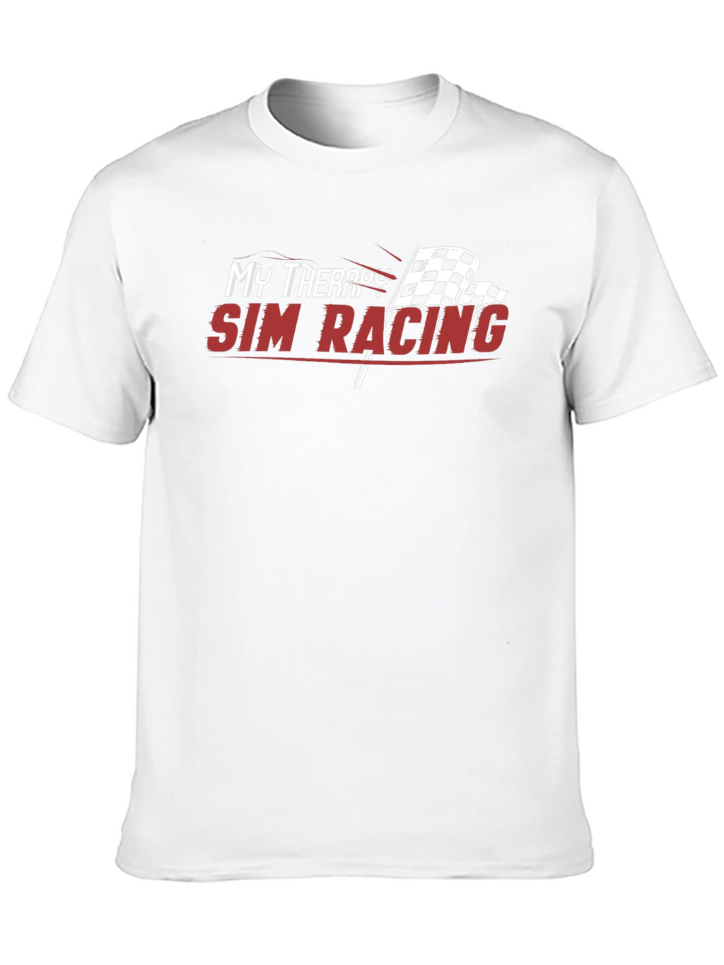 My Therapy Sim Racing T-Shirt Black Tee