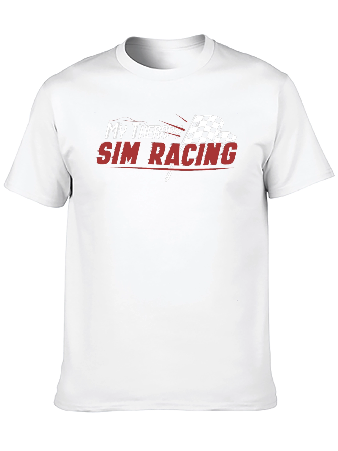 My Therapy Sim Racing T-Shirt Black Tee
