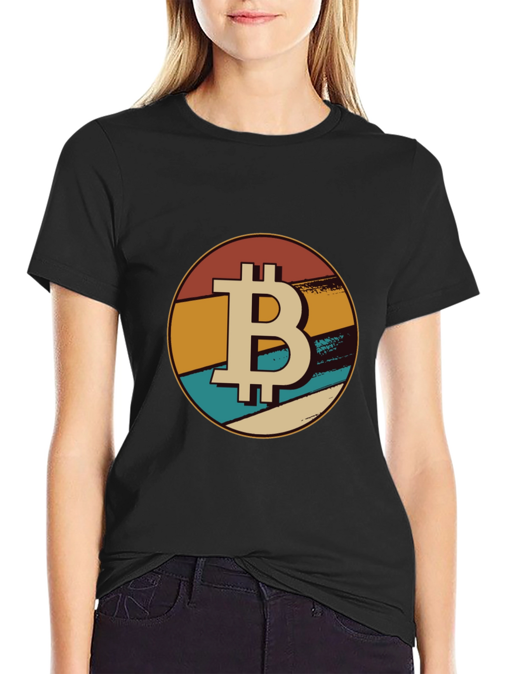 Bitcoin Retro T-Shirt - Crypto Currency Tee