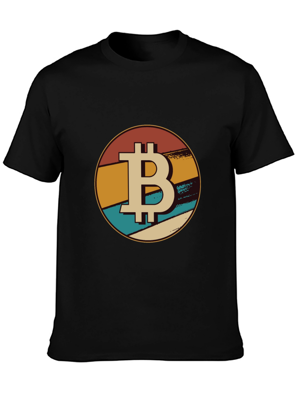 Bitcoin Retro T-Shirt - Crypto Currency Tee