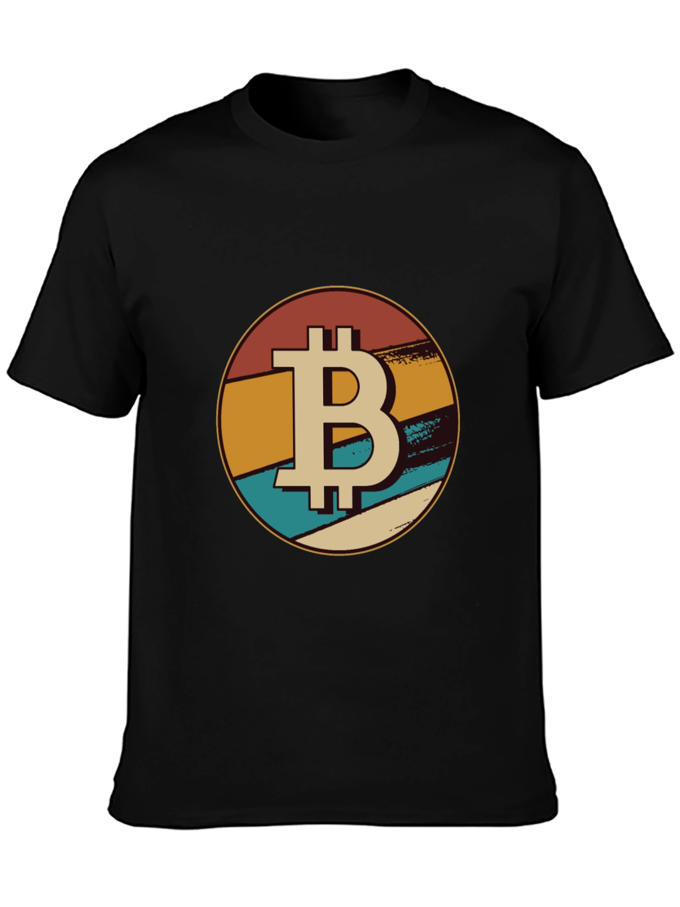 Bitcoin Retro T-Shirt - Crypto Currency Tee